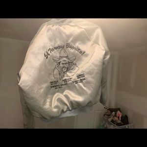 Hilton burrito varsity jacket